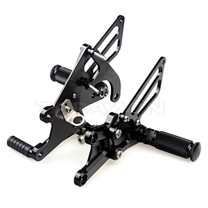 CNC billet CNC Adjustable Motorcycle Rearset Footpeg Rear Set For CBR1000RR