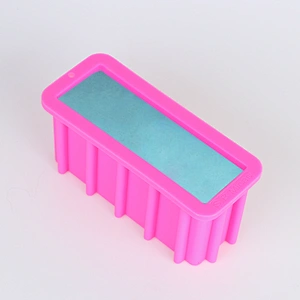 PR363 Silica gel Rectangle  Tall Skinny Toast Mousse Cake Tools Silicone Loaf Soap Mold