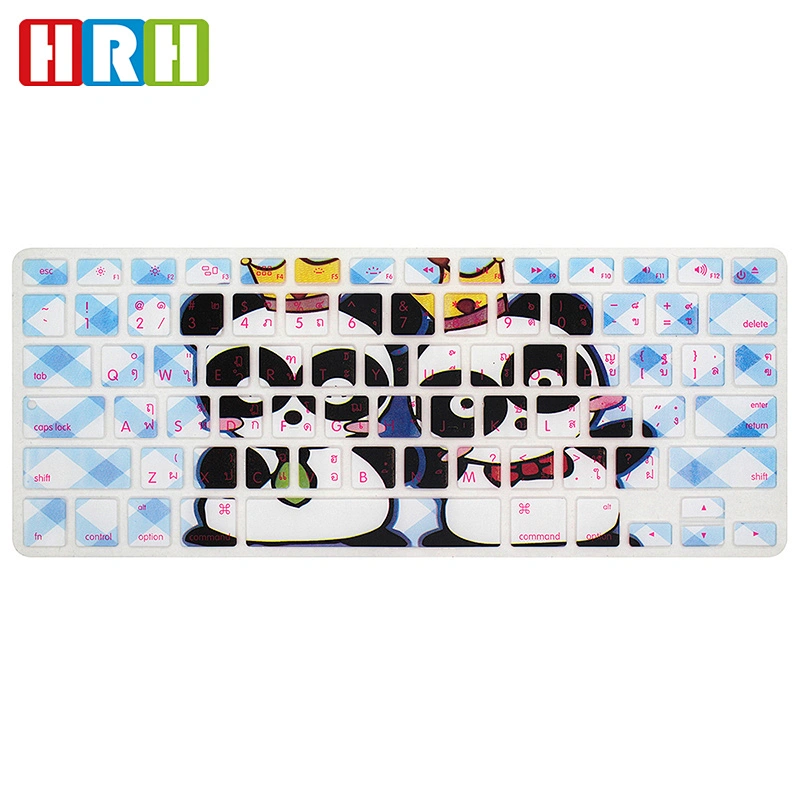 OEM laptop thai keyboard Skin Silicon Keyboard Cover for Macbook Air 13 15 17