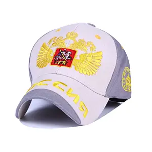 Fashion Russlan Top Quality Embroidered Promotion Custom Baseball Cap Promotion Cheap Caps