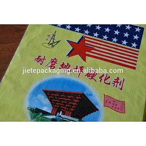Cheap price durable 25kg pp woven packaging chemical bag for cement,tile adhesive