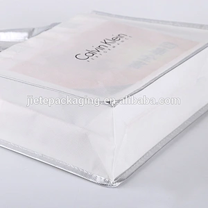 Custom order promo logo printed non woven bag