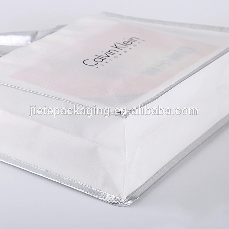 Custom order promo logo printed non woven bag