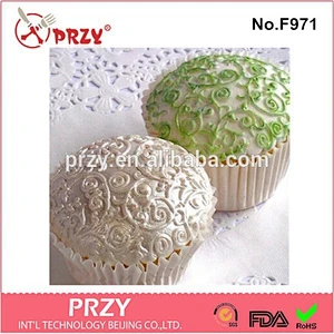 happy birthday cake decorating silicone fondant mold