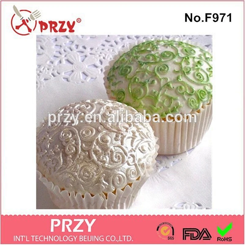 happy birthday cake decorating silicone fondant mold