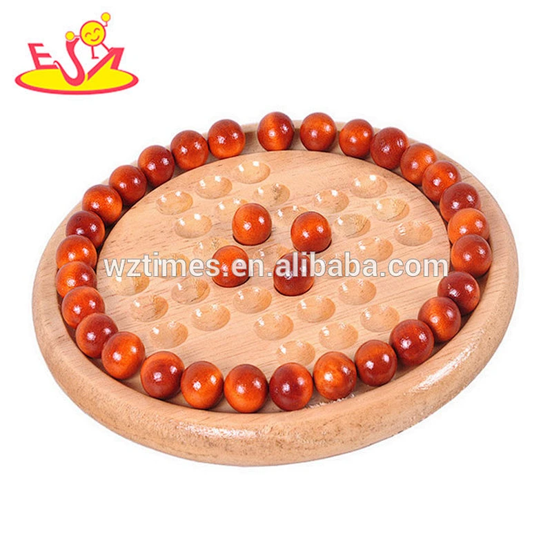 2018 hottest sale tabletop wooden single chess for fun W11A062