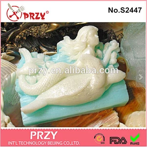 PRZY s2447 Wholesale Silicone Turtle Handmade Vegan Soap Mold