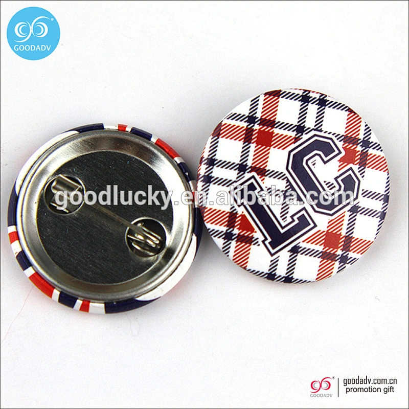 Custom Badge Manufacturer cheap tin metal pin button badge
