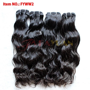 High Quality Grade 9A Raw Unprocessed Natural Black Human Hair