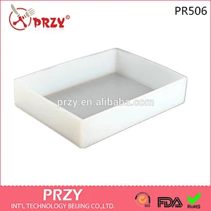 PR506 Queen toasts silicone molds and wooden boxes holding imported Platinum silicone DIY handmade soap mold approximately 6 kg