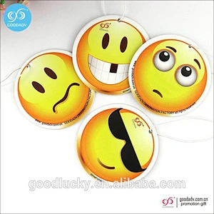 hot sale round sexy paper air freshener for vent car