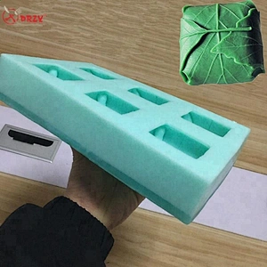 2018 new 6hole leaves shaped silicone mold 3d fondant Cake decoration molds Handmade leaf soap molds