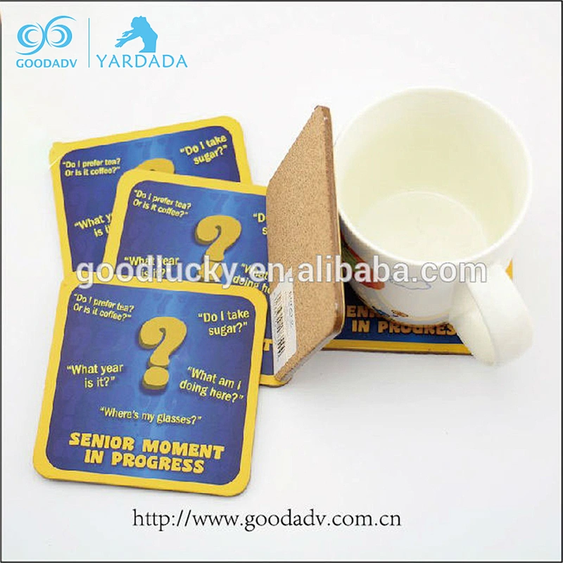 Custom round shape Printed drink Beer Coasters for wine