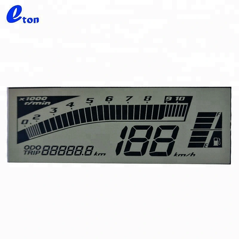 custom graphic segment motorcycle speedometer lcd display