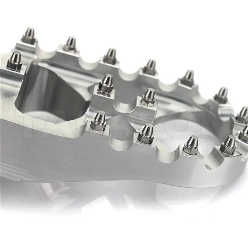 Custom aluminum motorcycle foot rests for Honda African Twin 2016 2017