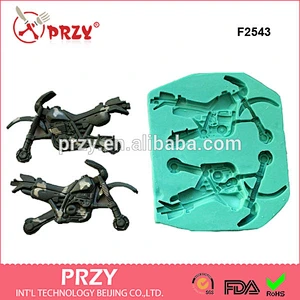F2543 Silicone Mould 3D MOTOR Cake Decorating Fondant / fimo mold