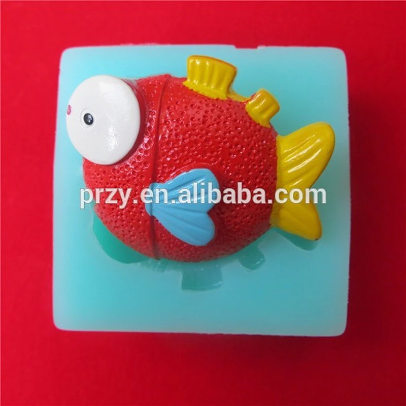 Fish Shaped silicone molds for cake decorating,fish silicone cake mold