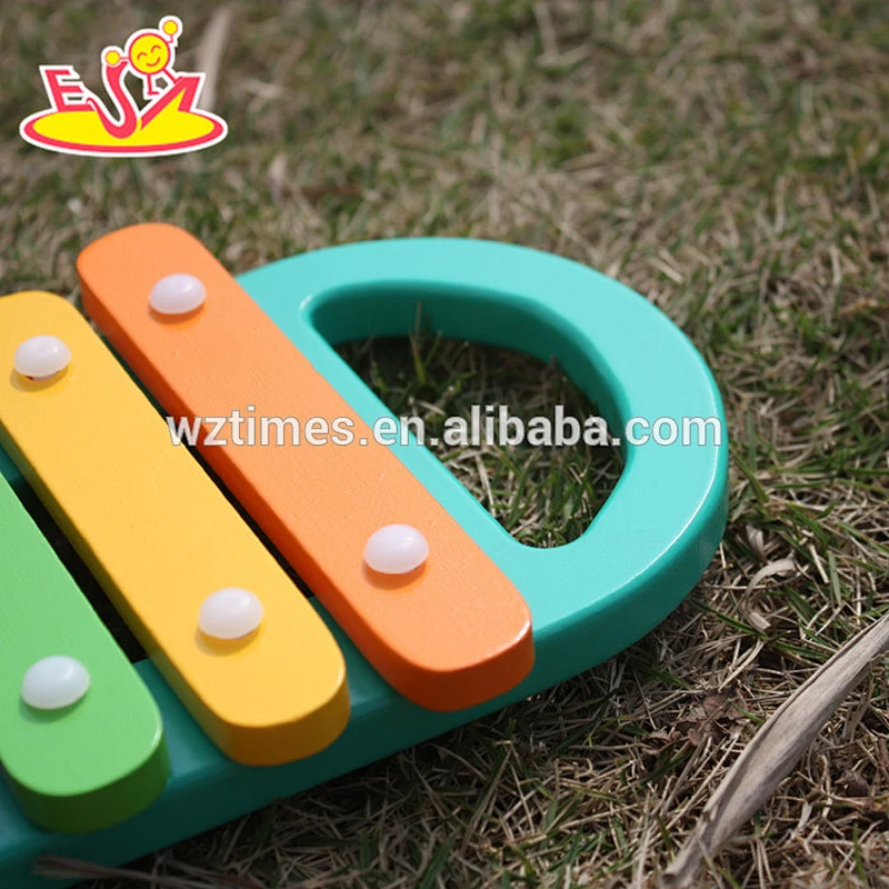 2018 wholesale baby wooden lovely xylophone music toy educational kids wooden lovely xylophone music toy W07C044