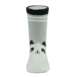 High Quality Cotton Jacquard Panda Animal Pattern Children Tube Socks