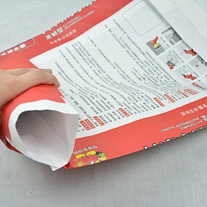 20kg, 25kg, 50kg Hot Sale Kraft Paper Cement Bag Valve Bag