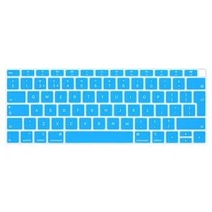Hot Sale Dustproof colored Silicone English Keyboard Cover laptop skin For macbook air a1932 covers Air 13