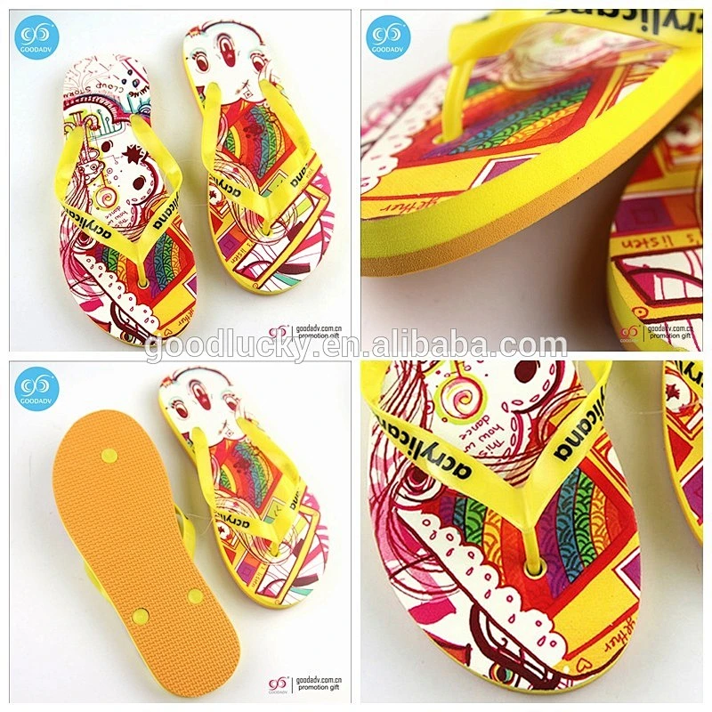 Cheap custom fashion beach flip flop colorful eva foam men flip flop