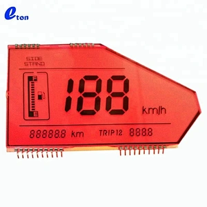 custom motorcycle speedometer tn lcd display