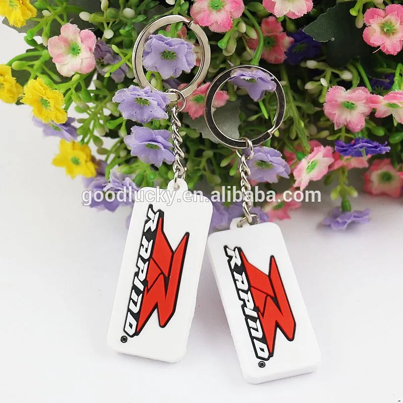 Rubber 2/3D keychain with P11 testing