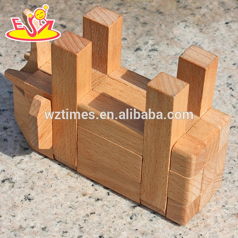 wholesale new educational wooden intelligence toy kids' wooden intelligence toy W11C014