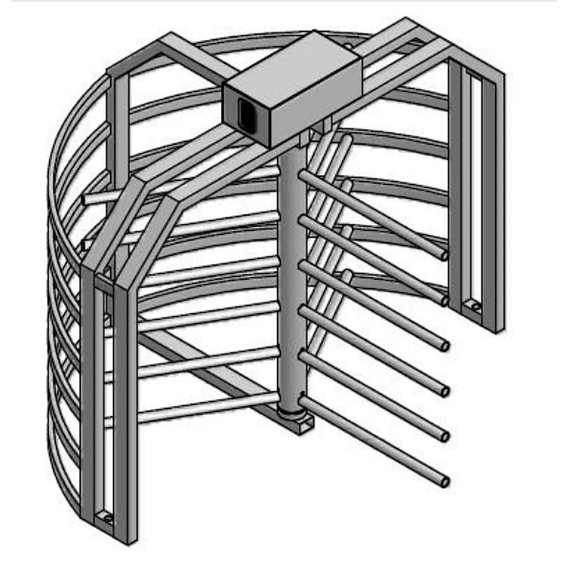 CE Approved High Quality  Bi-directional Electronic Half Height Turnstile For Door Access Control System