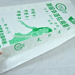 China 50kg pp woven putty powder bags for high quality build cement packaging