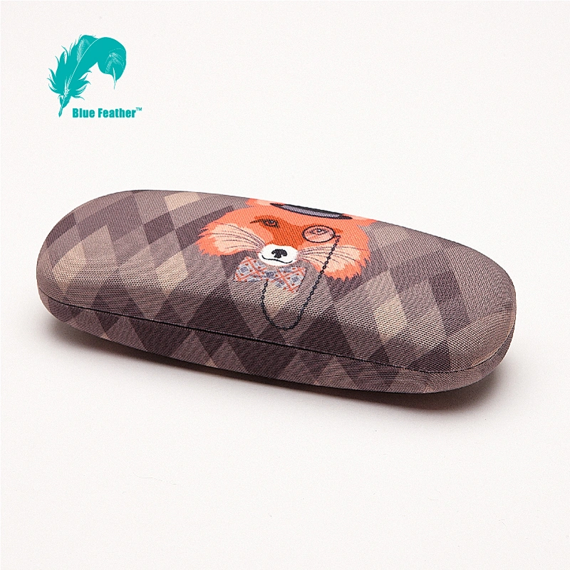 Cute Cartoon Animal Image Hard Shell Spectacle Case for Children
