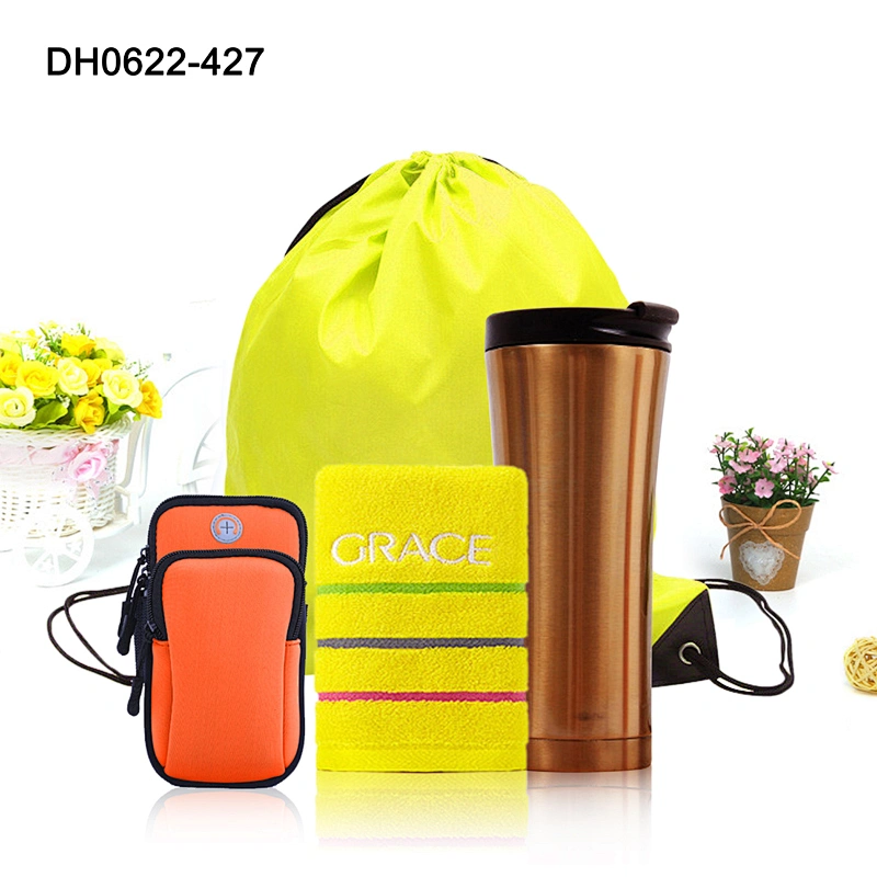 Best Selling Outdoor Sporting Goods Gift Set New Design Custom Bag Bottle Towel Set For Outdoor Sport