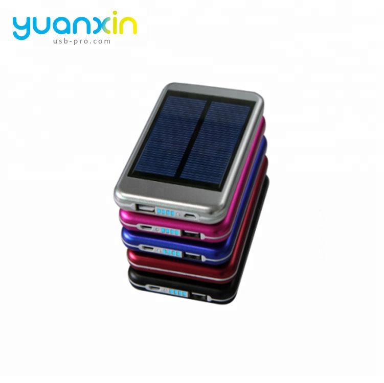 Low Price Cute Rohs Solar Power Bank 5000Mah Charger