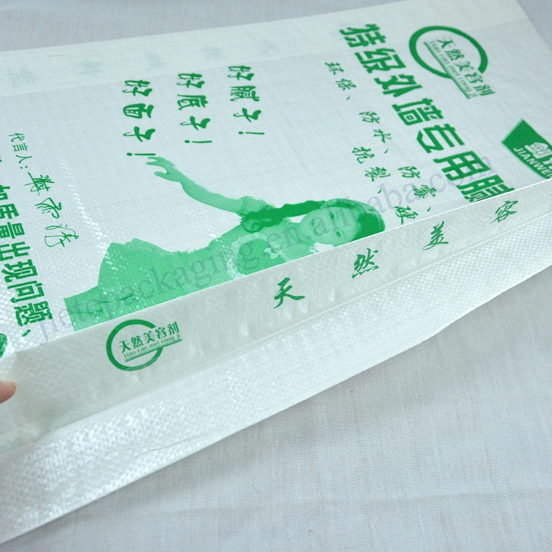 Building use white laminated plastic cement bag for wall putty