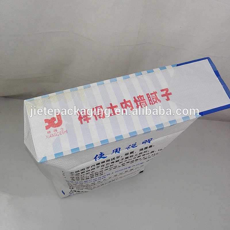 Video, 25kg 20kg square bottom pp woven lamination valve port industrial wall putty packaging bag sacks
