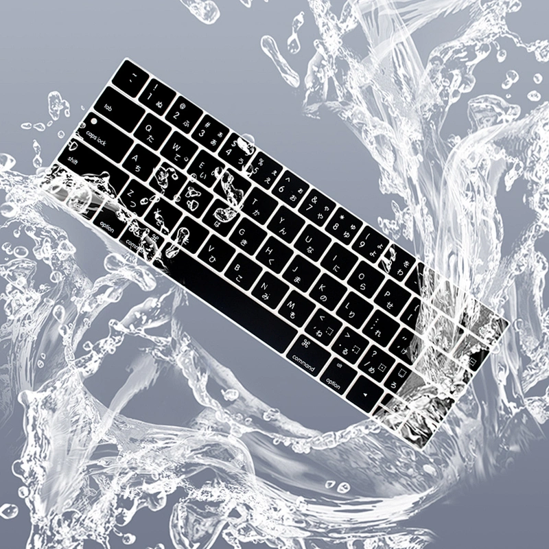 English Version Japanese keyboard Cover silicone keyboard cover new for macbook pro 13 with Touch Bar A1706 a1707