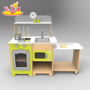 Original Design vorgeben Spiel aus Holz Küche Spielzeug für Kinder W10C249