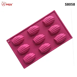 PRZY Seashell shape Fondant Silicone cake pan Molds silicone chocolate cake decoration Soap mold