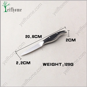 Wholesale Good Quality Durable best selling black paring knife