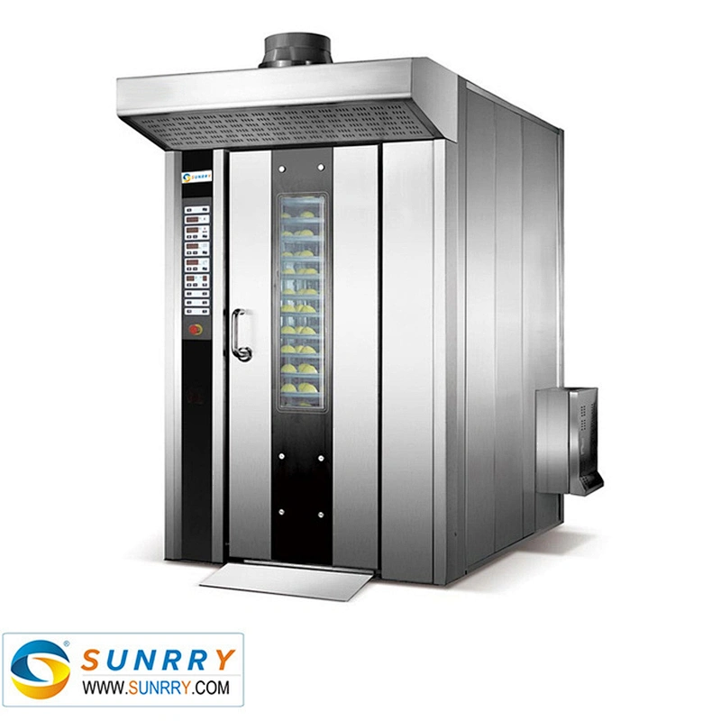 Bakery rotary diesel oven/rotary baking oven prices/bakery rotary rack ovens for sale for CE(SY-RV16C SUNRRY)