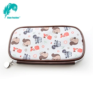 Student's Favourite Pu Leather Pencil Bag