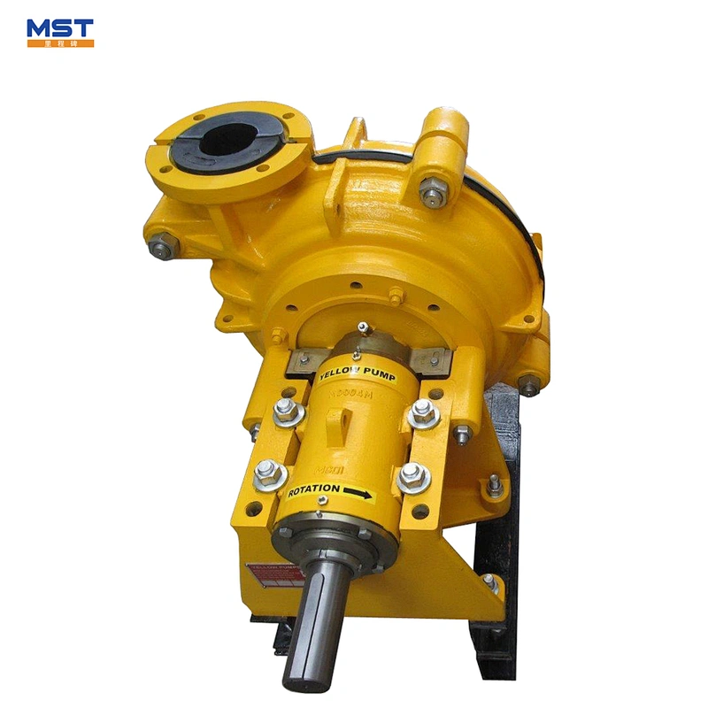 High speed electric motor driven impeller slurry pump