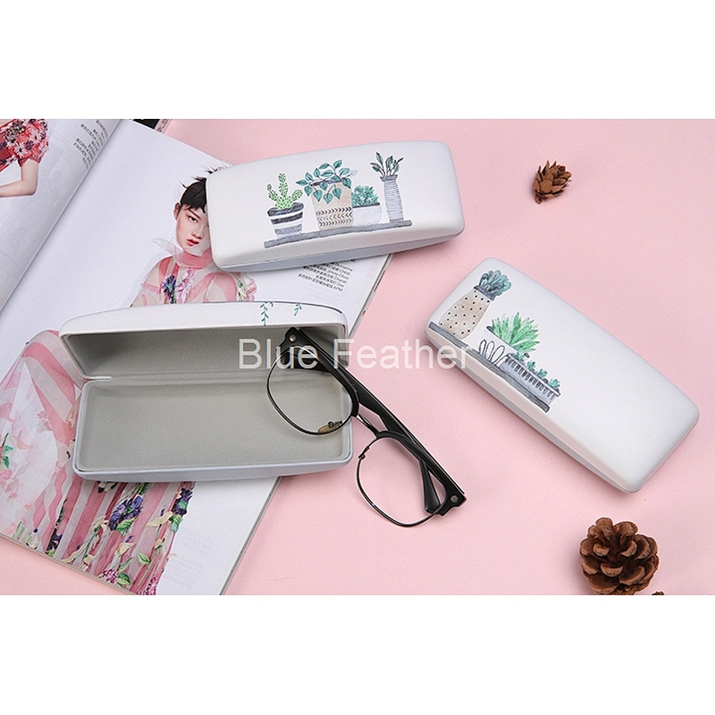Men's glasses optical sunglasses case with Eco friendly PU material custom logo