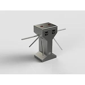 RFID Access Control System Tripod Turnstile Gate Bridge With Fingerprint Lock