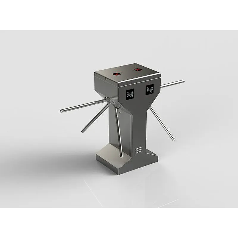 RFID Access Control System Tripod Turnstile Gate Bridge With Fingerprint Lock