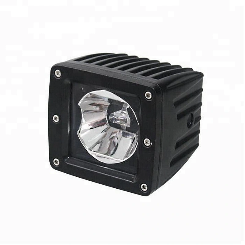 Remote Control 3Inch Cube LED Pods 15W Backlit RGB Work lights