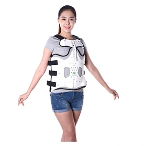 ISO FDA CE Certificated Medical Adjustable Orthopedic Chest Lumber Brace Support