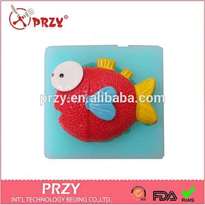 Fish Shaped silicone molds for cake decorating,fish silicone cake mold