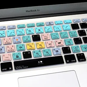Steinberg Cubase  Russian Languages Keyboard Protective Film For Macbook Hotkeys Keyboard Covers